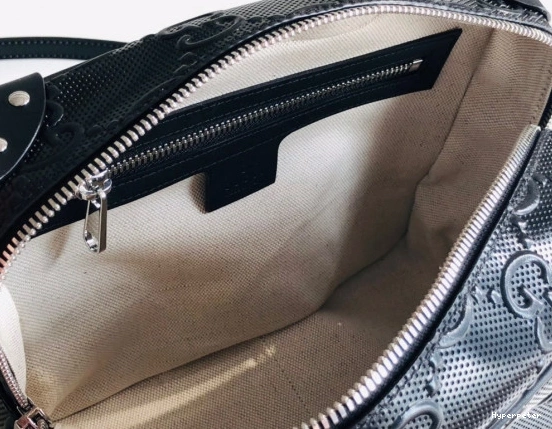 Hyperpeter bag with GG details shoulder GUCCI leather 0811